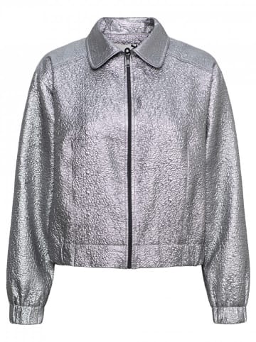 &Co Woman Blouson "Zoey" zilverkleurig