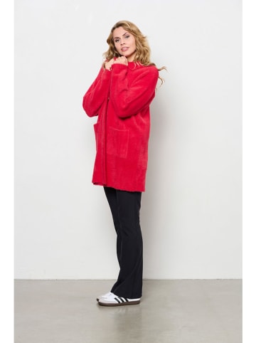 &Co Woman Cardigan "Biban" in Rot