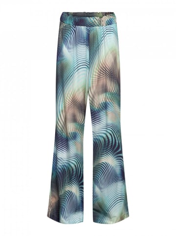 &Co Woman Broek "Julie" blauw/beige/groen