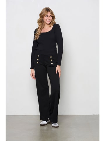 &Co Woman Longsleeve "Samara" in Schwarz