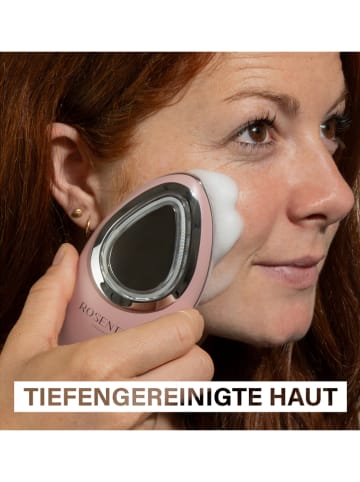 Rosental Organics Gesichtsreinigungsbürste mit Lichttherapie "EMS" in Rosa
