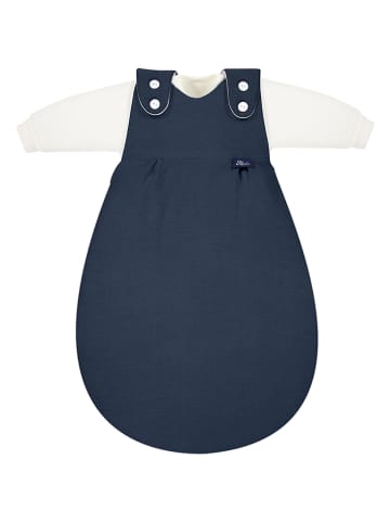 Alvi 2-delige all-season babyslaapzak "Meisjes" donkerblauw