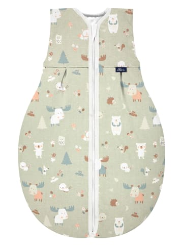 Alvi Babyschlafsack "Thermo Baby - Baby Forest" in Hellgrün