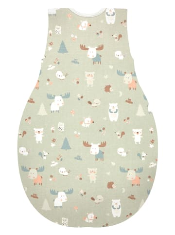 Alvi Babyschlafsack "Thermo Baby - Baby Forest" in Hellgrün