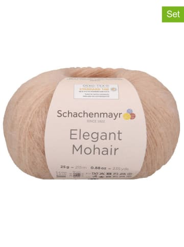 Schachenmayr since 1822 10er-Set: Mixgarne "Elegant Mohair" in Beige - 10x 25 g