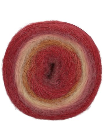 Schachenmayr since 1822 6er-Set: Mixgarne ''Mohair Dream'' in Rot/ Orange/ Beige - 6x 150 g