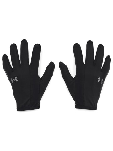 Under Armour Laufhandschuhe "Storm Run Liner" in Schwarz