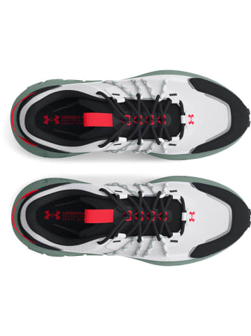 Under Armour Sneakersy "Fat Tire Venture Pro HSFT" w kolorze biało-czarno-zielonym
