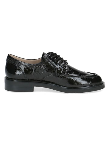 Caprice Leren veterschoenen zwart