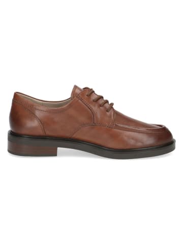 Caprice Leren veterschoenen lichtbruin