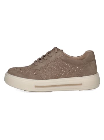 Caprice Leren sneakers bruin