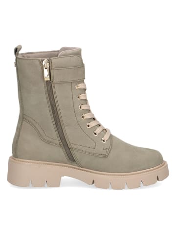 Caprice Leren boots kaki