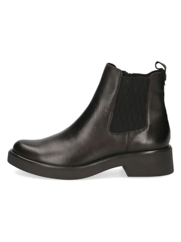 Caprice Leder-Boots in Schwarz