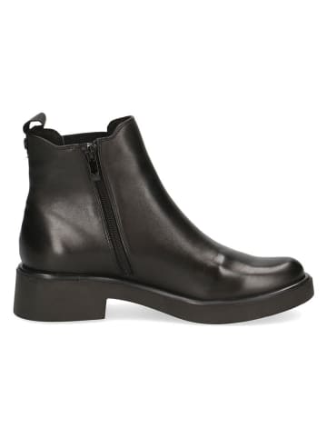 Caprice Leder-Boots in Schwarz