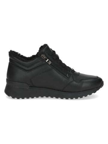 Caprice Leren sneakers zwart