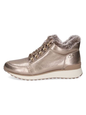 Caprice Leder-Anke-Boots in Braun