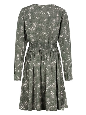 Fresh Made Kleid in Grün/ Weiß