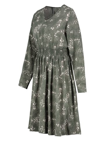 Fresh Made Kleid in Grün/ Weiß