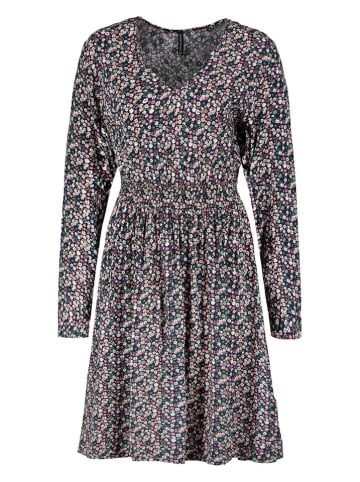 Fresh Made Jurk zwart/groen/lichtroze