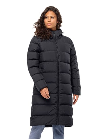 Jack Wolfskin Daunenmantel "Frozen Palace" in Anthrazit