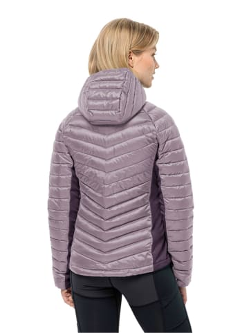 Jack Wolfskin Kurtka pikowana "Routeburn Pro" w kolorze fioletowym