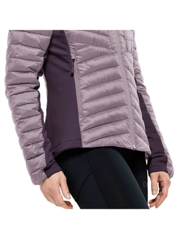 Jack Wolfskin Kurtka pikowana "Routeburn Pro" w kolorze fioletowym