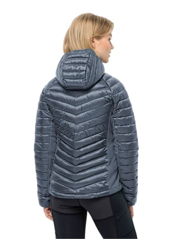Jack Wolfskin Kurtka pikowana "Routeburn Pro" w kolorze granatowym