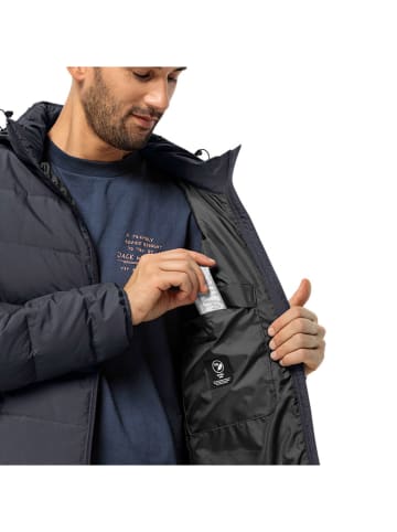 Jack Wolfskin Daunenjacke "Colonius" in Dunkelblau