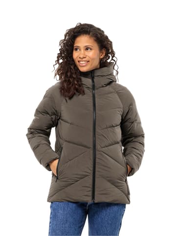Jack Wolfskin Daunenjacke "Marienplatz" in Hellbraun