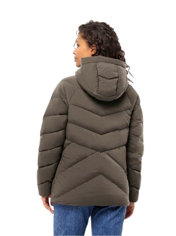 Jack Wolfskin Daunenjacke "Marienplatz" in Hellbraun