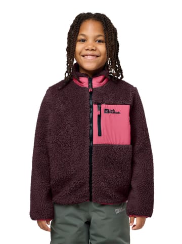 Jack Wolfskin Fleecevest "Ice Curl" paars/roze