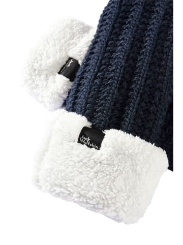 Jack Wolfskin Fäustlinge "Highloft" in Dunkelblau