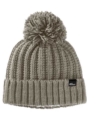 Jack Wolfskin Mütze "Highloft" in Beige