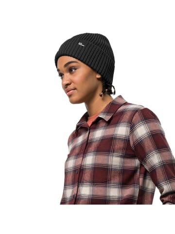 Jack Wolfskin Muts "Schwansee" zwart