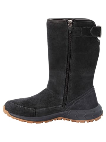 Jack Wolfskin Leder-Winterstiefel "Queenstown Texapore" in Anthrazit