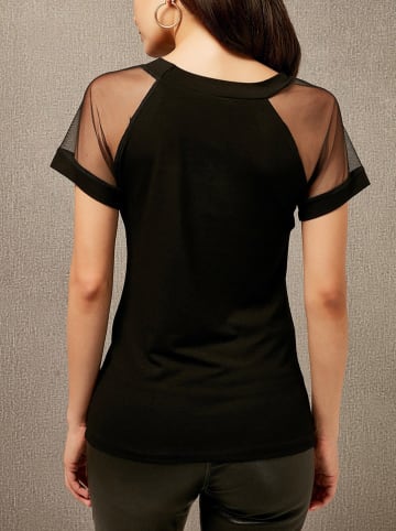 Milan Kiss Bluse in Schwarz