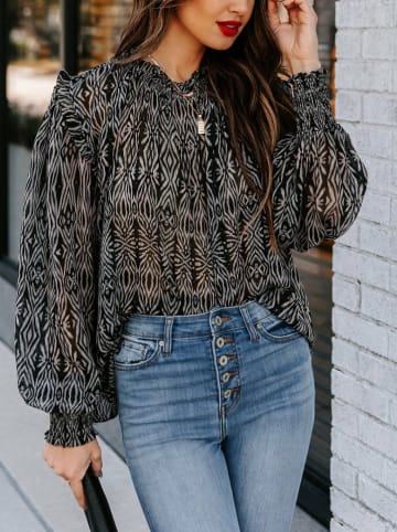 Milan Kiss Blouse zwart