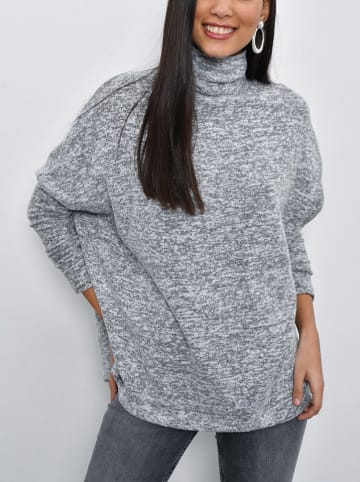 Milan Kiss Bluse in Grau