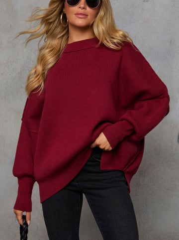 Milan Kiss Sweter w kolorze czerwonym