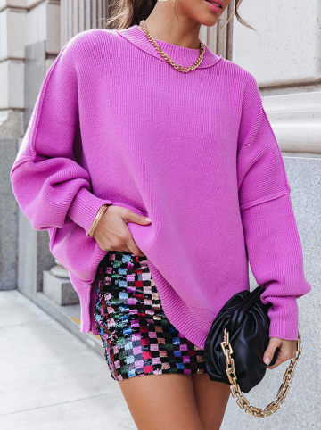 Milan Kiss Pullover in Lila