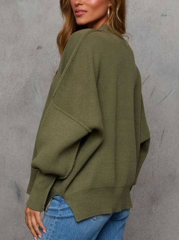 Milan Kiss Pullover in Khaki