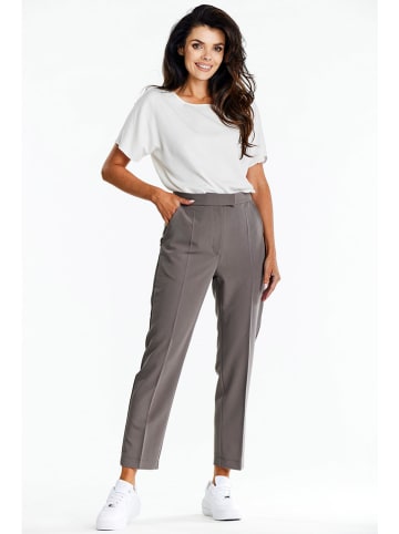 Awama Broek grijs