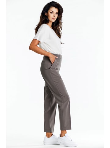 Awama Broek grijs