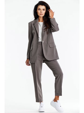 Awama Blazer grijs