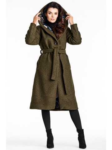 Awama Wintermantel in Khaki