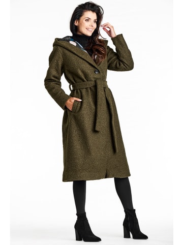 Awama Wintermantel in Khaki