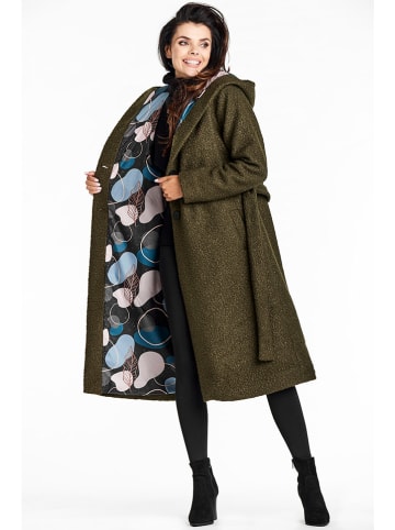 Awama Wintermantel in Khaki