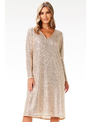 Awama Kleid in Beige