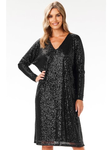 Awama Kleid in Schwarz