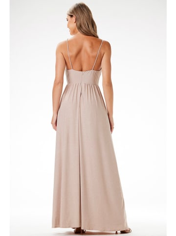 Awama Kleid in Beige